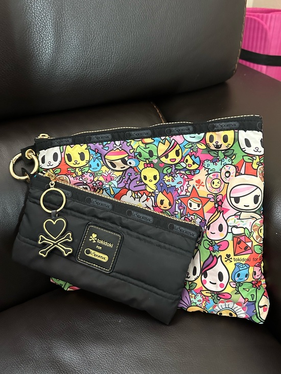 Lesportsac Handbags - Tokidoki x LeSportsac Gioia Two-pouch Set in Tulipets Character Pouch Set
